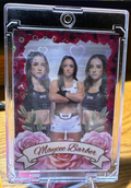 Maycee Barber Custom UFC MMA Refractor Rookie Holo Prizm Rookie Card rc