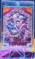 Ilia Topuria Custom UFC MMA Refractor Rookie Holo Prizm Rookie Card rc