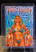 Paige VanZant Custom UFC MMA Refractor Rookie Holo Prizm Rookie Card