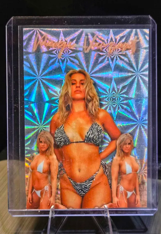 Paige VanZant Custom UFC MMA Refractor Rookie Holo Prizm Rookie Card