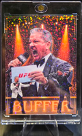 Bruce Buffer Custom UFC MMA Refractor Rookie Holo Prizm Rookie Card Prizm RC