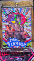 Jalin Turner Custom UFC MMA Refractor Rookie Holo Prizm Rookie Card RC
