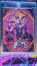 Jon Jones Custom UFC MMA Refractor Rookie Holo Prizm Rookie Card rc