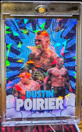 Dustin Poirier Custom UFC MMA Refractor Rookie Holo Prizm Rookie Card RC