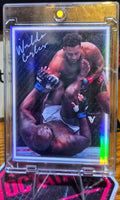 Waldo Cortes Acosta Custom UFC MMA Refractor Rookie Holo Prizm Rookie Card