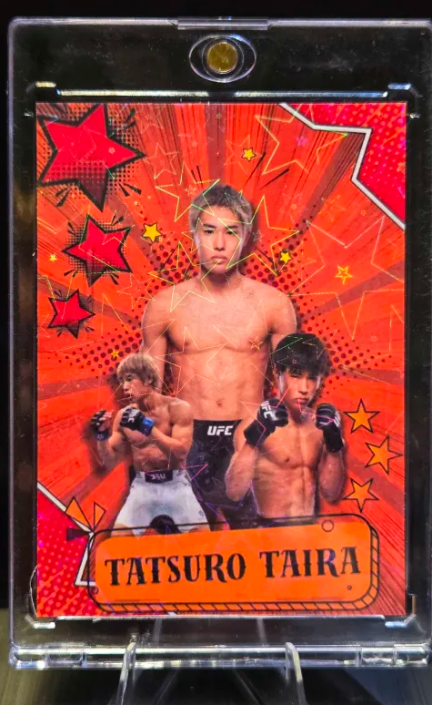 Tatsuro Taira Custom UFC MMA Refractor Rookie Holo Prizm Rookie Card rc