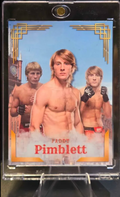 Paddy Pimblett Custom UFC MMA Refractor Rookie Holo Prizm Rookie Card rc