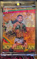 Joshua Van Custom UFC MMA Refractor Rookie Holo Prizm Rookie Card RC